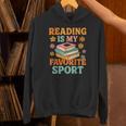 Fun Reading Is My Favorite Sport Book Lover Unisex Hoodie