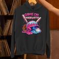 Game Kindergarten Baseball Ice Cream Drip On Back To School Unisex Hoodie