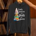 Garden Gnome Easily Distracted By Books Gnomes Unisex Hoodie