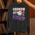 GodMom Rookie Of Year 1st Birthday Baseball Theme Matching Unisex Hoodie