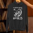 A Good Book Is Out Of This World Space Book Lover Unisex Hoodie