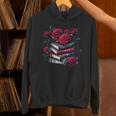 Gothic Books Roses Dark Academia Vintage Library Romance Unisex Hoodie Gothic Books Roses Dark Academia Vintage Library Romance Unisex Hoodie