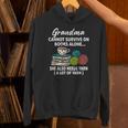 Grandma Cannot Survive On Books Alone She Also Needs Yarn Unisex Hoodie