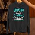 My Grandpa Is My Favorite Author Write Book Unisex Hoodie