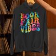 Groovy 70s Book Fair Vibe Tie Dye Reading School Librarian Unisex Hoodie Groovy 70s Book Fair Vibe Tie Dye Reading School Librarian Unisex Hoodie