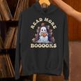 Groovy Read More Books Cute Ghost Teacher Halloween Unisex Hoodie Groovy Read More Books Cute Ghost Teacher Halloween Unisex Hoodie