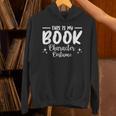 Halloween This Is My Book Character Costume Bookworm Unisex Hoodie