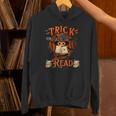 Halloween Book Lovers Librarian Teacher Library Kids Costume Unisex Hoodie