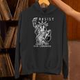 Hands Off Our Libraries Books Reading Penguin Resist Protest Unisex Hoodie