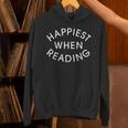 Happiest When Reading Unisex Hoodie