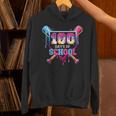Happy 100 Days Of School Baseball Drip Theme Party 100th Day Unisex Hoodie Happy 100 Days Of School Baseball Drip Theme Party 100th Day Unisex Hoodie