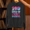 Happy 100 Days Of School Game Day Baseball Ice Cream Drip Unisex Hoodie Happy 100 Days Of School Game Day Baseball Ice Cream Drip Unisex Hoodie