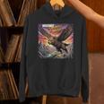 Hawk Bear Hybrid Comic Book Style Unisex Hoodie