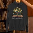 Helping Little Minds Grow Book Tree Education Unisex Hoodie Helping Little Minds Grow Book Tree Education Unisex Hoodie