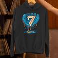 Ice Cream Baseball Glove 7th Birthday Edition Unisex Hoodie Ice Cream Baseball Glove 7th Birthday Edition Unisex Hoodie