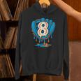 Ice Cream Baseball Glove 8th Birthday Edition Unisex Hoodie
