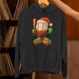 Ice Cream Drip Baseball Christmas Baseball Drip Candy Cane Unisex Hoodie Ice Cream Drip Baseball Christmas Baseball Drip Candy Cane Unisex Hoodie