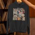 I'd Rather Be Reading Bookworm Cute Book Lover Unisex Hoodie