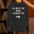 I’m With The Book Character Halloween Couple Costume Unisex Hoodie I’m With The Book Character Halloween Couple Costume Unisex Hoodie