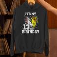 It's My 13th Birthday Baseball Softball Heart 13 Year Old Unisex Hoodie It's My 13th Birthday Baseball Softball Heart 13 Year Old Unisex Hoodie