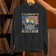 It's A Good Day To Read A Book Frog Vintage USA FLag Unisex Hoodie It's A Good Day To Read A Book Frog Vintage USA FLag Unisex Hoodie