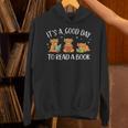 It's A Good Day To Read A Book Highland Cow Bookworm Unisex Hoodie