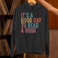 It's A Good Day To Read A Book Retro Vintage Unisex Hoodie