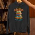 It’s Not Hoarding If It’s Books Classic Distressed Bookworm Unisex Hoodie