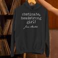 Jane Austen Obstinate Headstrong Girl Book Reading Unisex Hoodie Jane Austen Obstinate Headstrong Girl Book Reading Unisex Hoodie