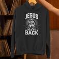 Jesus Has My Back Baseball Faith Motivation Tee Christian Unisex Hoodie Jesus Has My Back Baseball Faith Motivation Tee Christian Unisex Hoodie