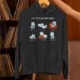Just Bookworm Things Nerd Book Reading Books Lama Alpaca Unisex Hoodie