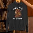 Just A Girl Who Loves Books For Bookworm Book Lover Unisex Hoodie