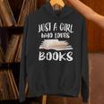 Just A Girl Who Loves Books Reader Lover T-Shirt Unisex Hoodie