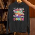Just A Girl Who Loves Books Reading Library Unisex Hoodie