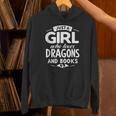 Just a Girl Who Loves Dragons & Books Book Lover Women Nerd Unisex Hoodie Just a Girl Who Loves Dragons & Books Book Lover Women Nerd Unisex Hoodie