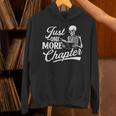 Just One More Chapter Book Lover Reading Bookworm Reader Unisex Hoodie