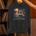 Just One More Chapter Bookish Raccoon Reading Book Reader Unisex Hoodie Just One More Chapter Bookish Raccoon Reading Book Reader Unisex Hoodie