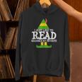 I Just Like To Read READING ELF Book Love Christmas Holiday Unisex Hoodie I Just Like To Read READING ELF Book Love Christmas Holiday Unisex Hoodie