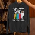 I Just Want To Read Books And Pet My Aussie Unisex Hoodie