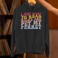I Just Want To Read Books And Pet My Ferret Pet Lover Unisex Hoodie