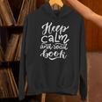 Keep Calm And Read Book Unisex Hoodie