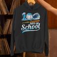 Kid 100 Days Of School Drip Baseball Ice Cream 100th Day Boy Unisex Hoodie