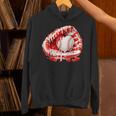 Kid Drip Ice Cream Baseball Heart Catcher Valentines Day Boy Unisex Hoodie Kid Drip Ice Cream Baseball Heart Catcher Valentines Day Boy Unisex Hoodie