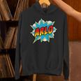 Kids Boys Arlo Comic Book Superhero Name Unisex Hoodie