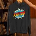 Kids Boys Ashton Name Comic Book Superhero Unisex Hoodie Kids Boys Ashton Name Comic Book Superhero Unisex Hoodie