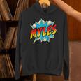 Kids Boys Myles Name Superhero Comic Book Unisex Hoodie Kids Boys Myles Name Superhero Comic Book Unisex Hoodie