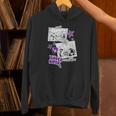 Kids DOAWK Purple Loded Diper Collage Book Series Unisex Hoodie