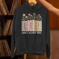 Labor And Delivery Nurse Book Wildflower Mother Baby Nursing Unisex Hoodie