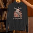 Late Night Readers Club Skeleton Book Lover Unisex Hoodie Late Night Readers Club Skeleton Book Lover Unisex Hoodie