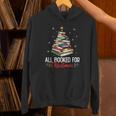 Librarian Book Lover Men Women Kids All Booked For Christmas Unisex Hoodie Librarian Book Lover Men Women Kids All Booked For Christmas Unisex Hoodie